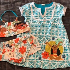 Moana 2T/3T Swim Set